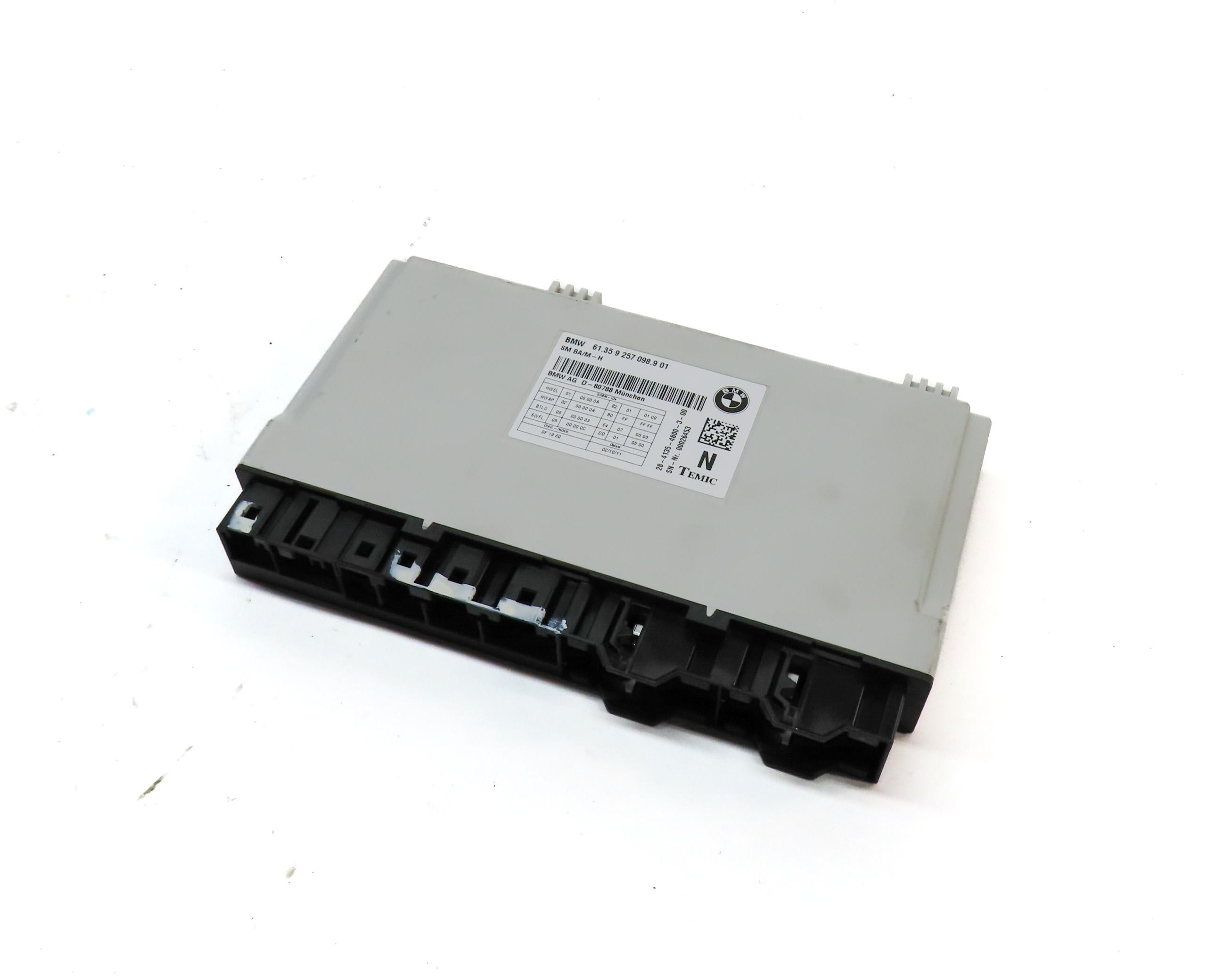 2012 BMW X3 (F25) FRONT LEFT DRIVER SEAT CONTROL MODULE — exact item pictured
